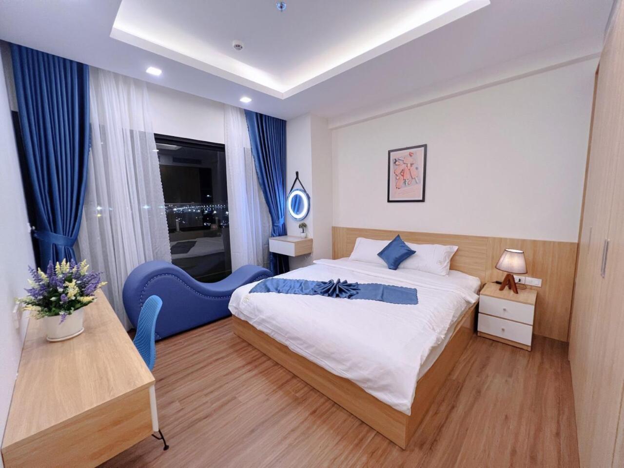 FLC sea tower Ưu Đãi Khủng 1 phòng ngủ 2 giường đôi lớn. Quy Nhon Esterno foto